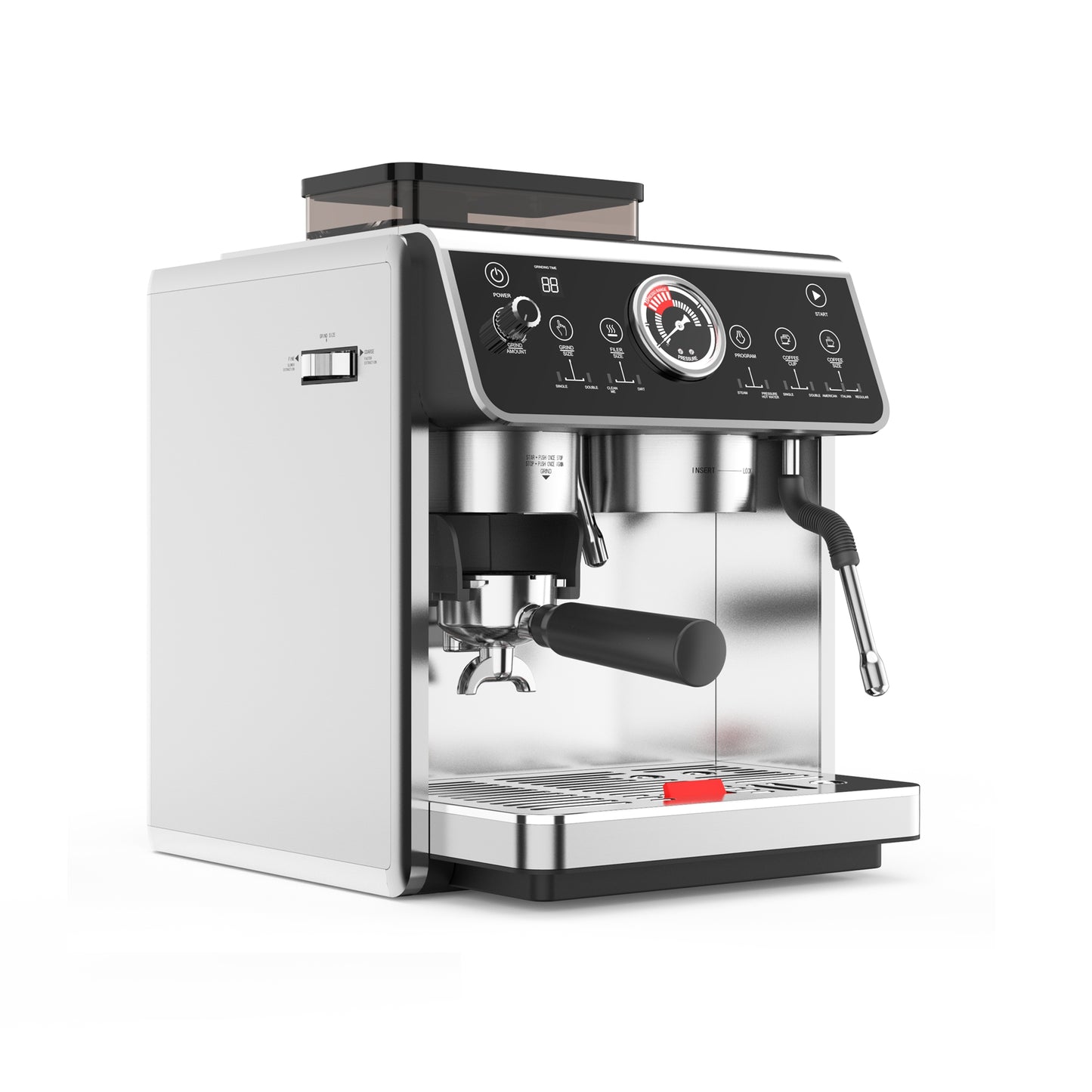 CHCOFF650 SEMI-Professional ESPRESSO Coffee Machine Double Boiler And Double Pump